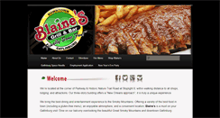 Desktop Screenshot of blainesgatlinburg.com